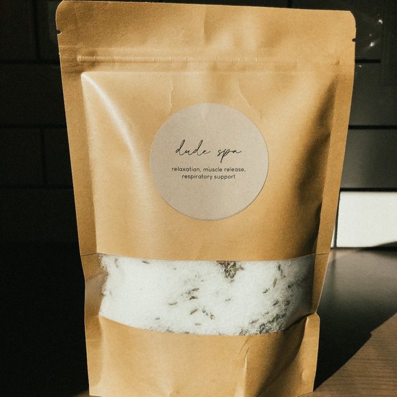 Lavender, Eucalyptus, Peppermint Bath Salts - Picture 1 of 3
